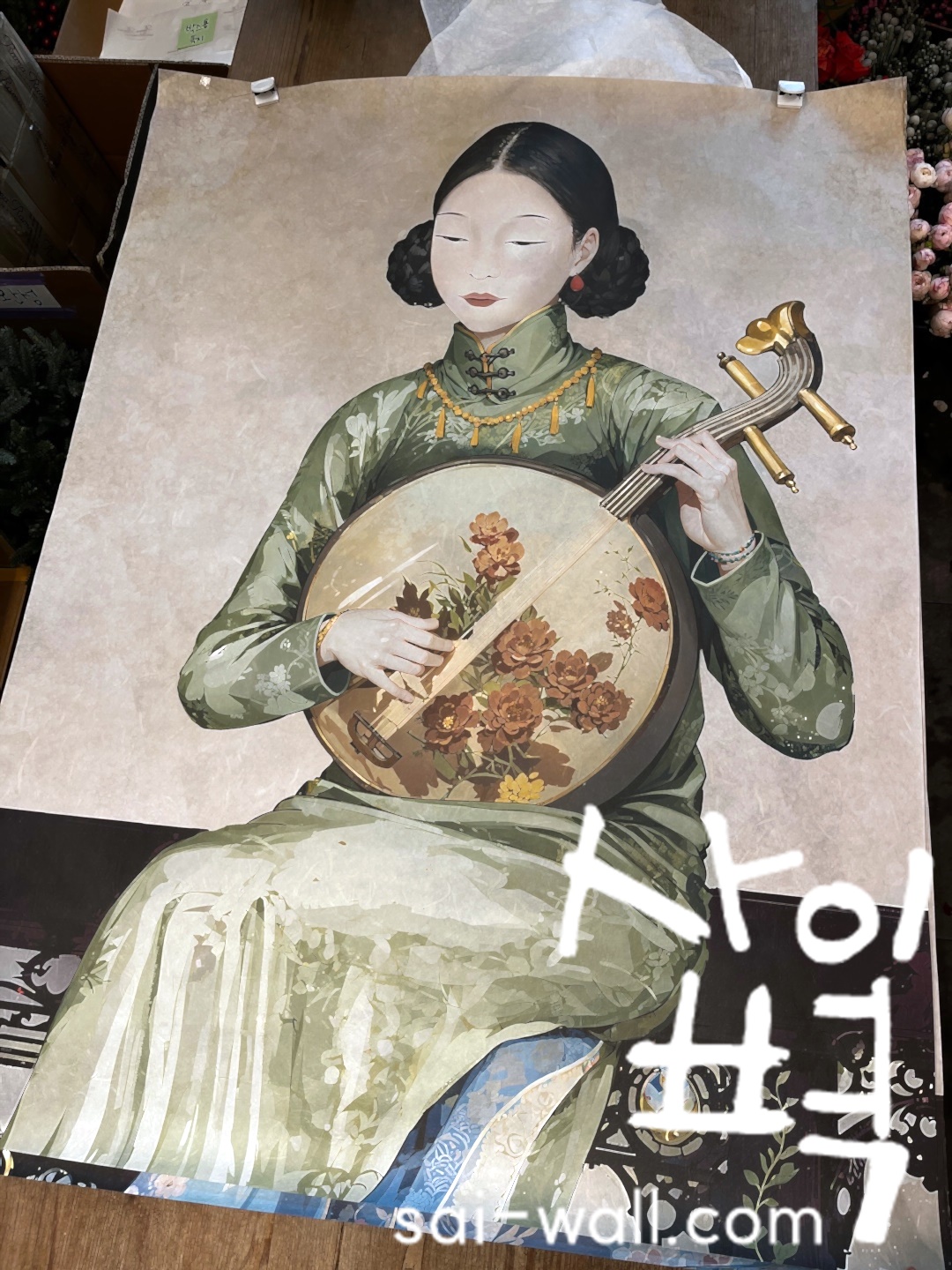 인스파이어 리조트 다이닝코너 벽화 시공 사진 16